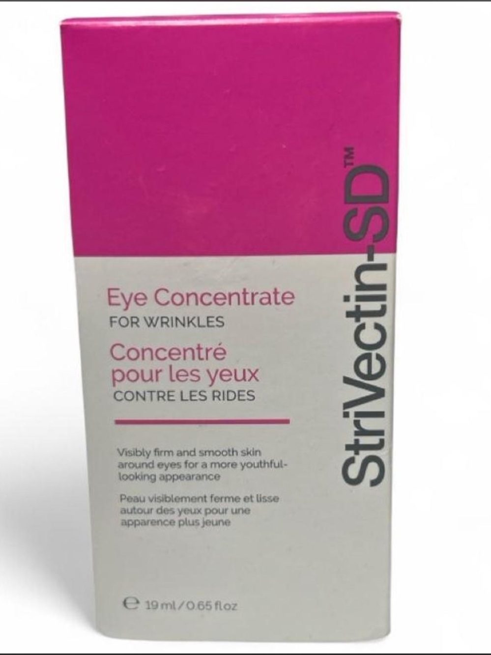 New/sealed StriVectin-SD Eye Concentrate for wrinkles. 19ml.